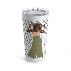 Insulated Tumbler 20oz, Say It Soul, Its Her Groove Thing Positive Inspiration - 20oz