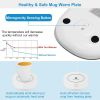 Coffee Mug Warmer Cup Warmer Auto Shut Off Coffee Tea Milk Electric Heater Pad Office Home Desk Coffee Mug Warmer - white