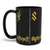 Zak Designs Harry Potter Color Change 15 Ounce Mug, Gryffindor, Hufflepuff, Ravenclaw, and Slytherin - Zak