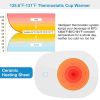 Coffee Mug Warmer Cup Warmer Auto Shut Off Coffee Tea Milk Electric Heater Pad Office Home Desk Coffee Mug Warmer - white