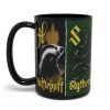 Zak Designs Harry Potter Color Change 15 Ounce Mug, Gryffindor, Hufflepuff, Ravenclaw, and Slytherin - Zak