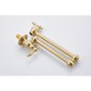 Wall Mount Folding Kitchen Pot Filler Faucet - as Pic