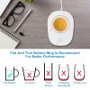 Coffee Mug Warmer Cup Warmer Auto Shut Off Coffee Tea Milk Electric Heater Pad Office Home Desk Coffee Mug Warmer - white
