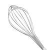 Stainless Steel Kitchen Whisk, Balloon Whisk, Thick Stainless Steel Wire Strong Handles - Silver