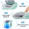 Small Portable Home Use Ice Maker,Green - as Pic