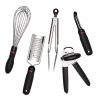 17pc Culinary and Utensil Set - black