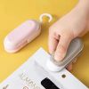 1pc; Mini Portable Sealer; Home Sealer; Heat Sealer Hand Press Sealing Clip; Battery Not Included - Random Color