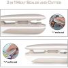 1pc; Mini Portable Sealer; Home Sealer; Heat Sealer Hand Press Sealing Clip; Battery Not Included - Random Color
