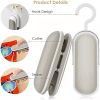 1pc; Mini Portable Sealer; Home Sealer; Heat Sealer Hand Press Sealing Clip; Battery Not Included - Random Color