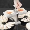 Dumpling Maker; Hand Press Baking Accessories; Ravioli Mold - White