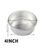 Heightened Cake Mould Deepened Anode Removable Bottom Mold Baking Tool - 10inch