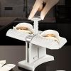 Dumpling Maker; Hand Press Baking Accessories; Ravioli Mold - White