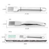 304 Stainless Steel Onion Cutter; Kitchen Accessory; Chopping Green Onion; Veggie Chopper; Multifunctional Scallion Cutter - Style 1